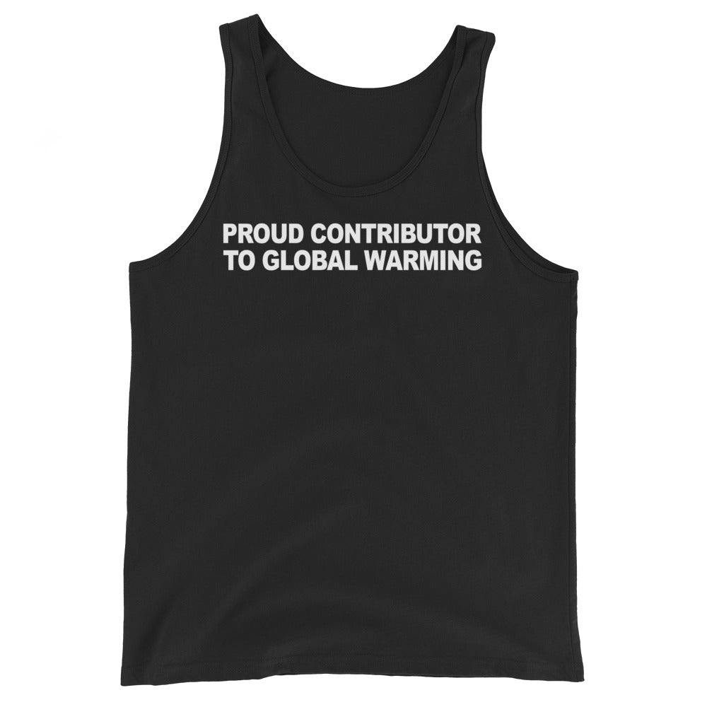 Proud Contributor To Global Warming Tank