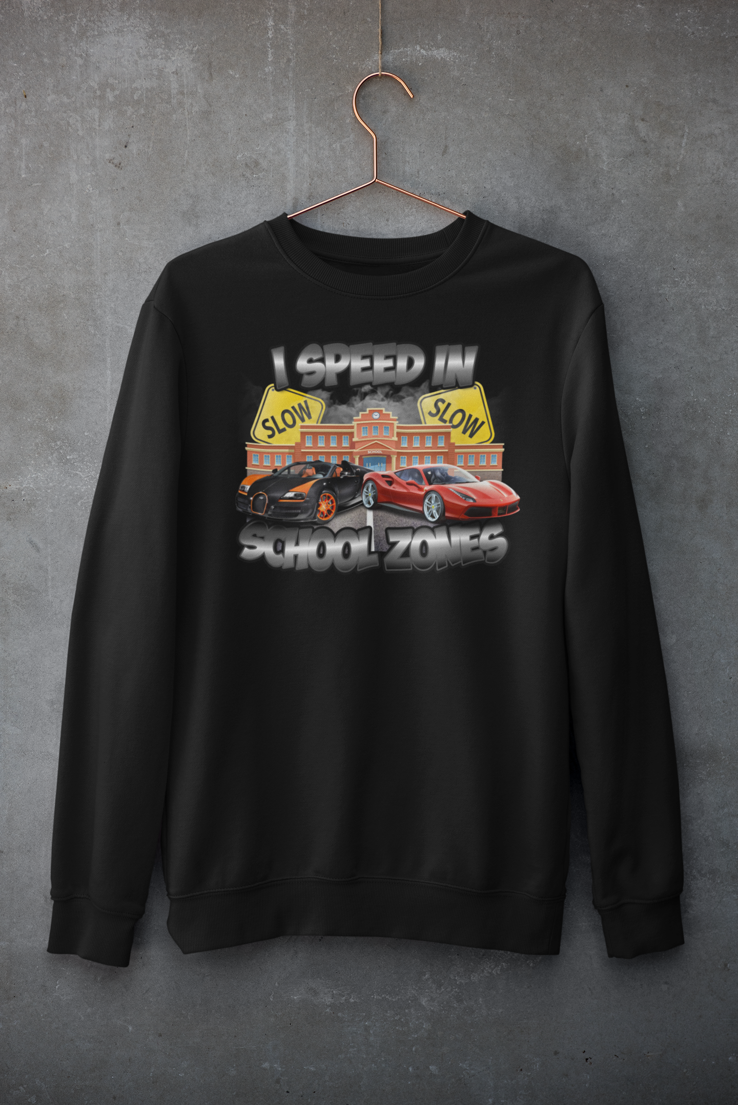 I Speed In School Zones Hoodie