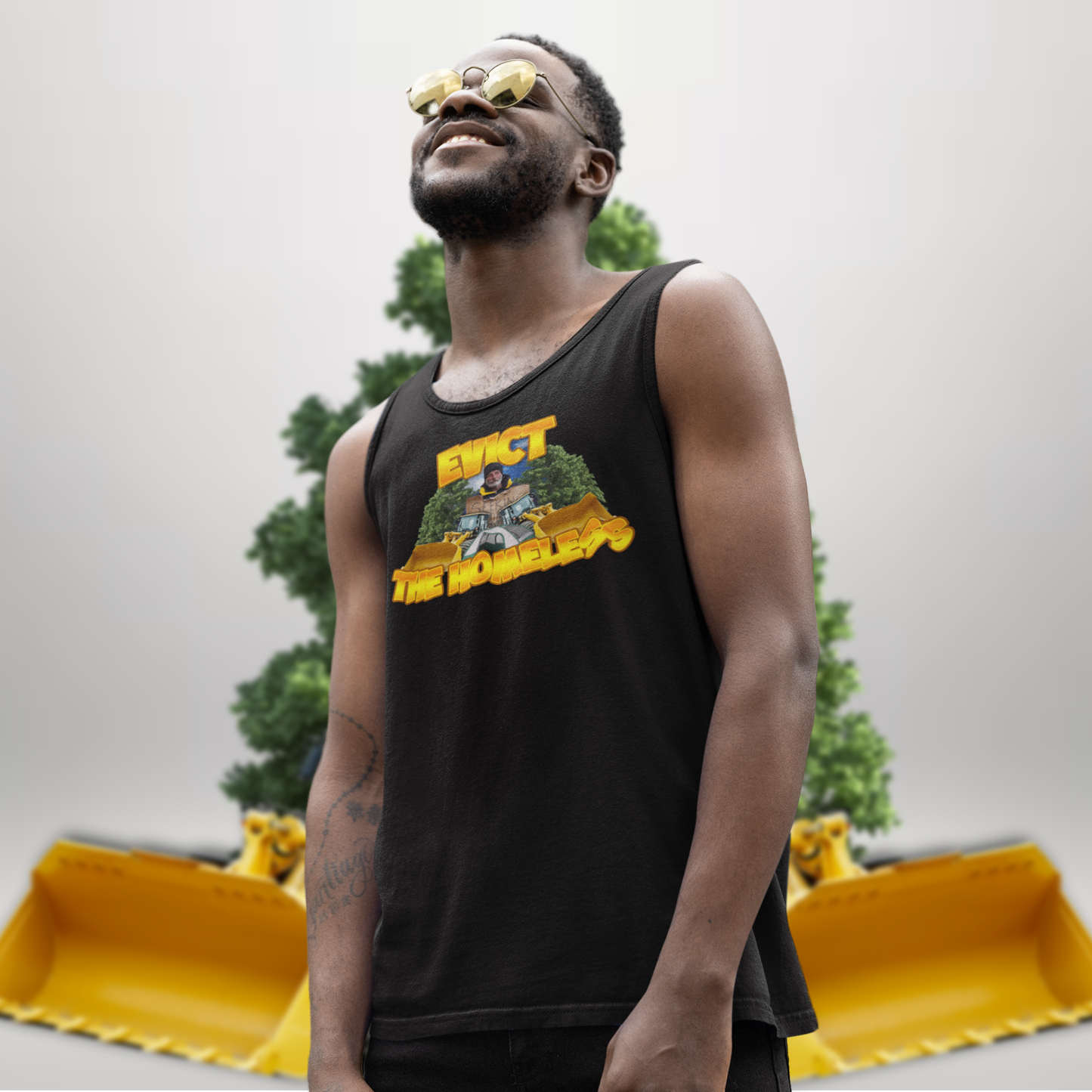 Evict The Homeless Tank