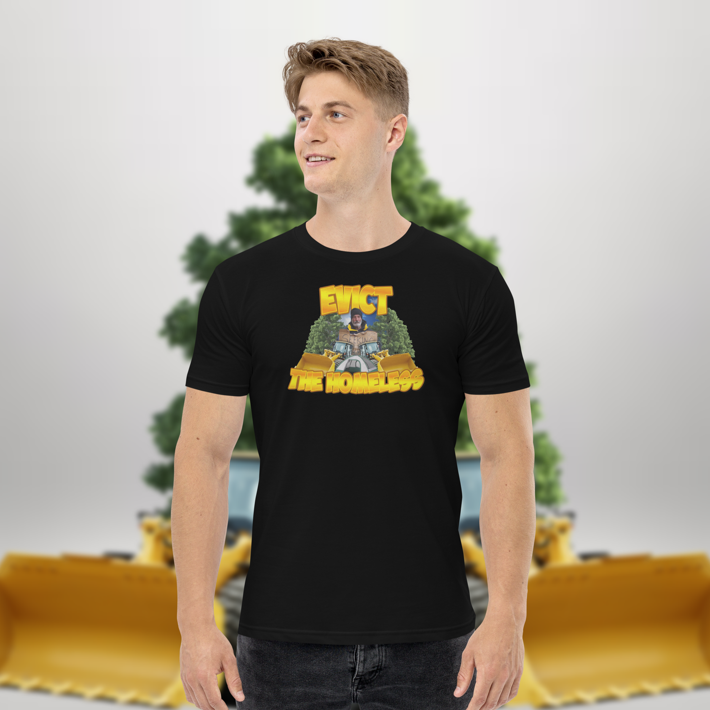Evict The Homeless Tee