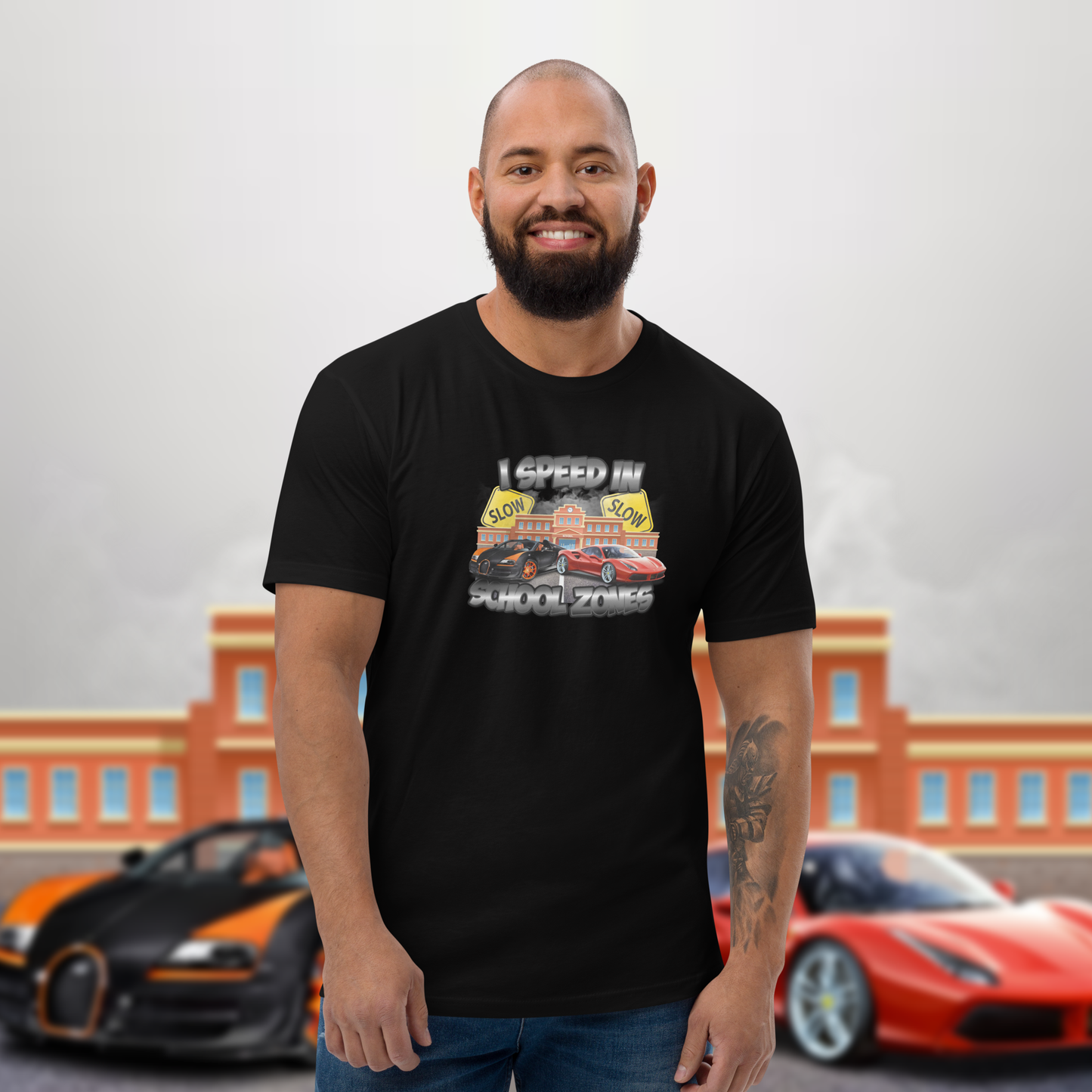 I Speed In School Zones Tee
