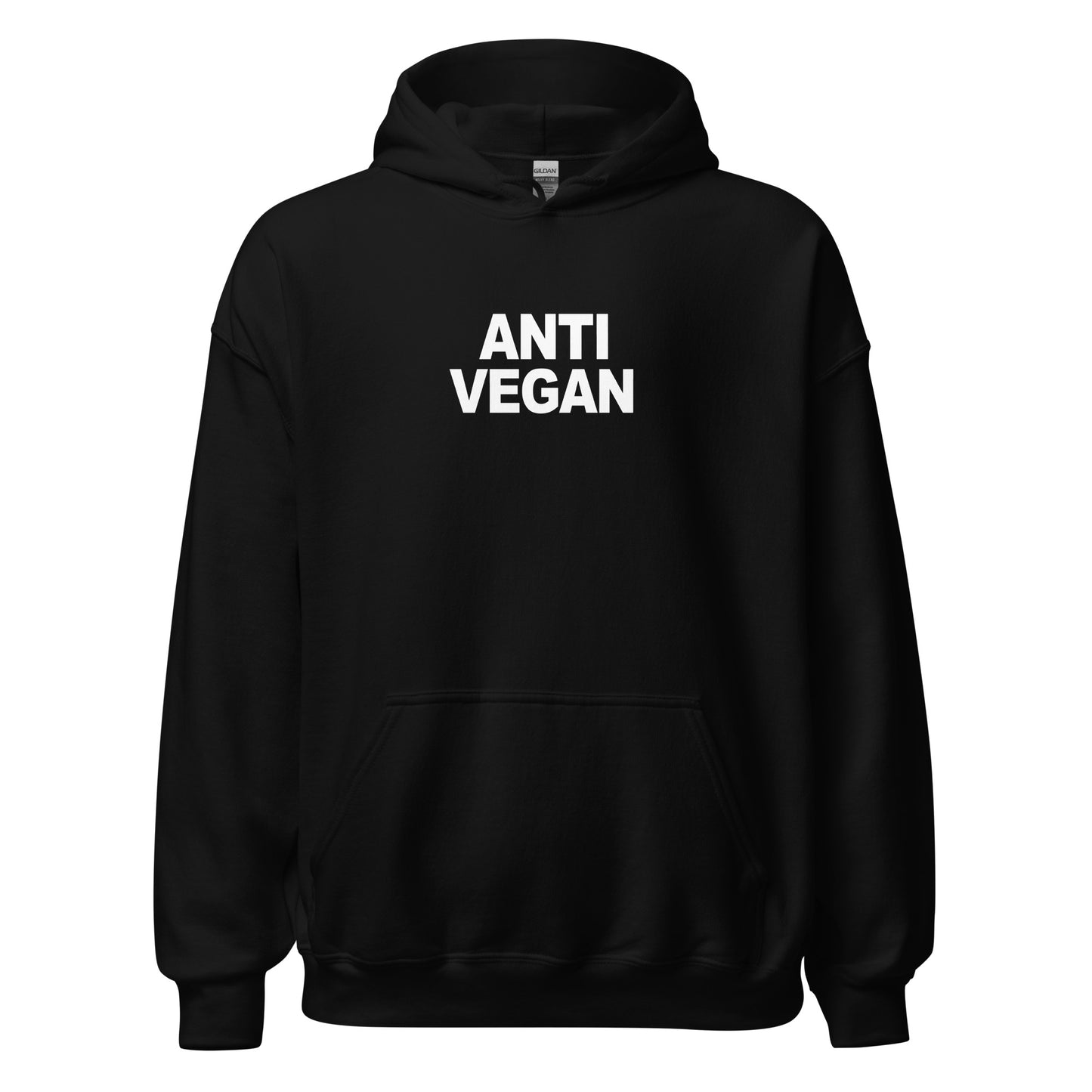 Anti Vegan Simplistic Hoodie