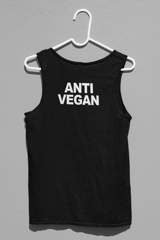 Anti Vegan Simplistic Tank