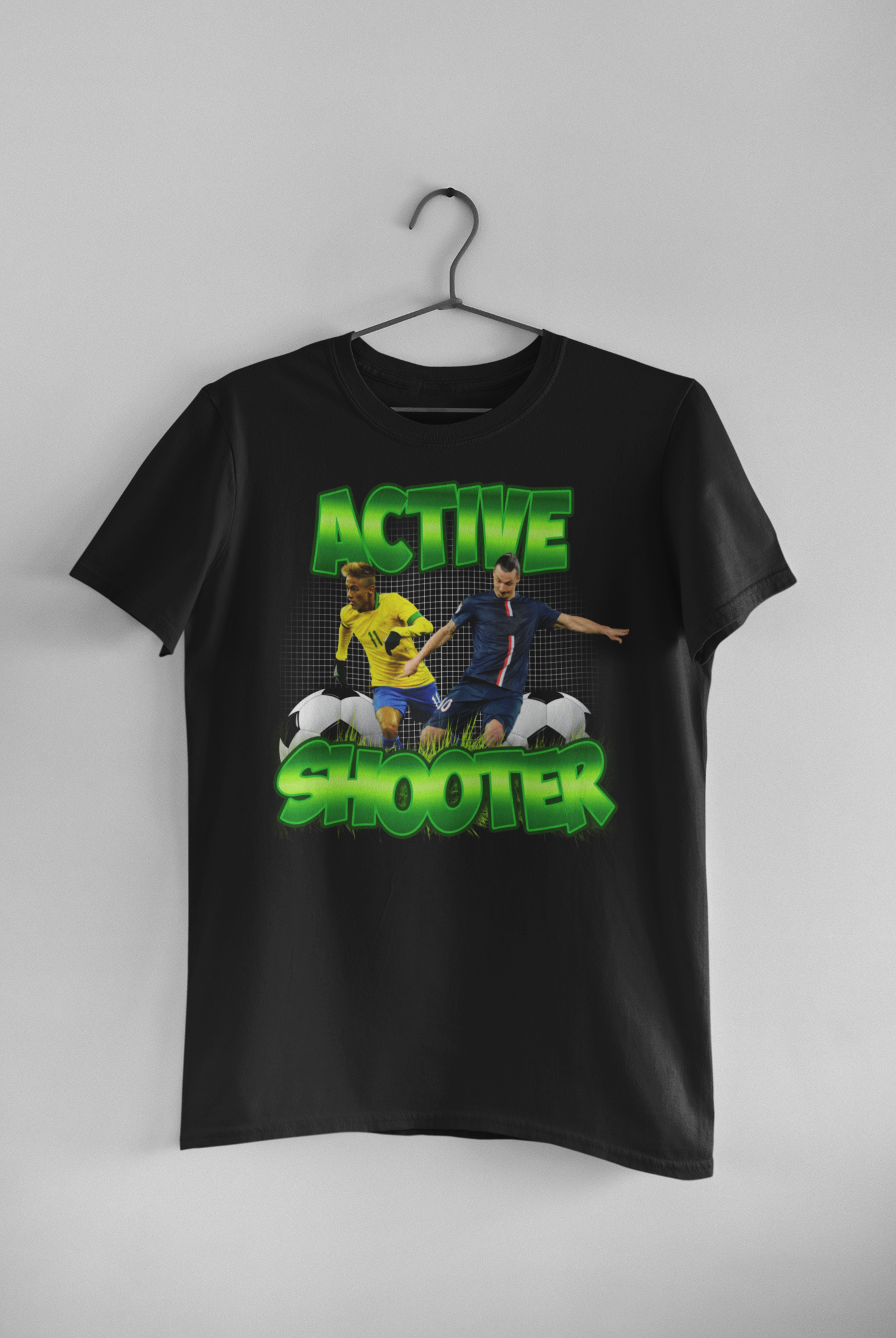 Active Shooter Soccer Tee