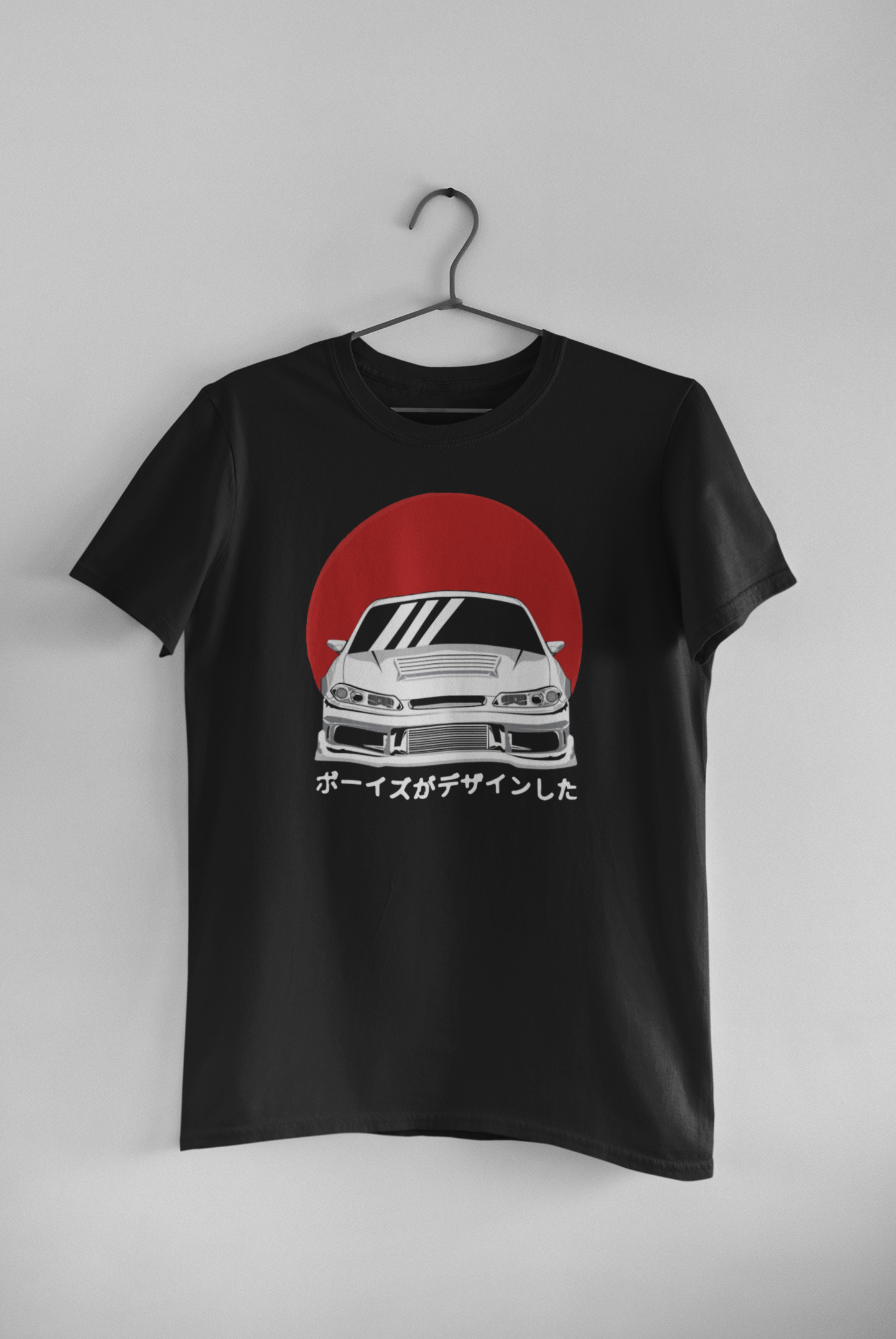 Black Japanese Style S15 Tee (JDM)