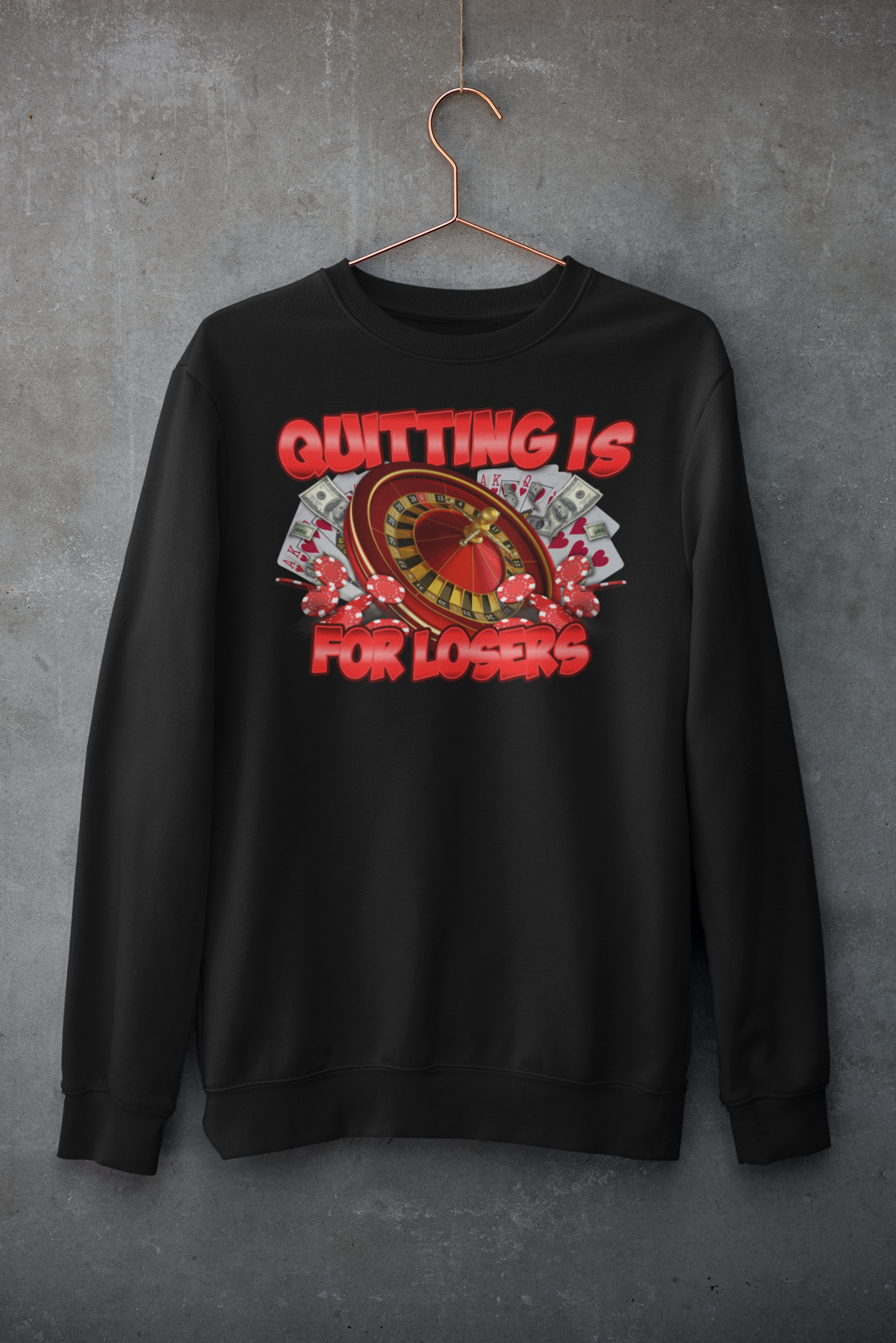 Quitting is for losers Hoodie