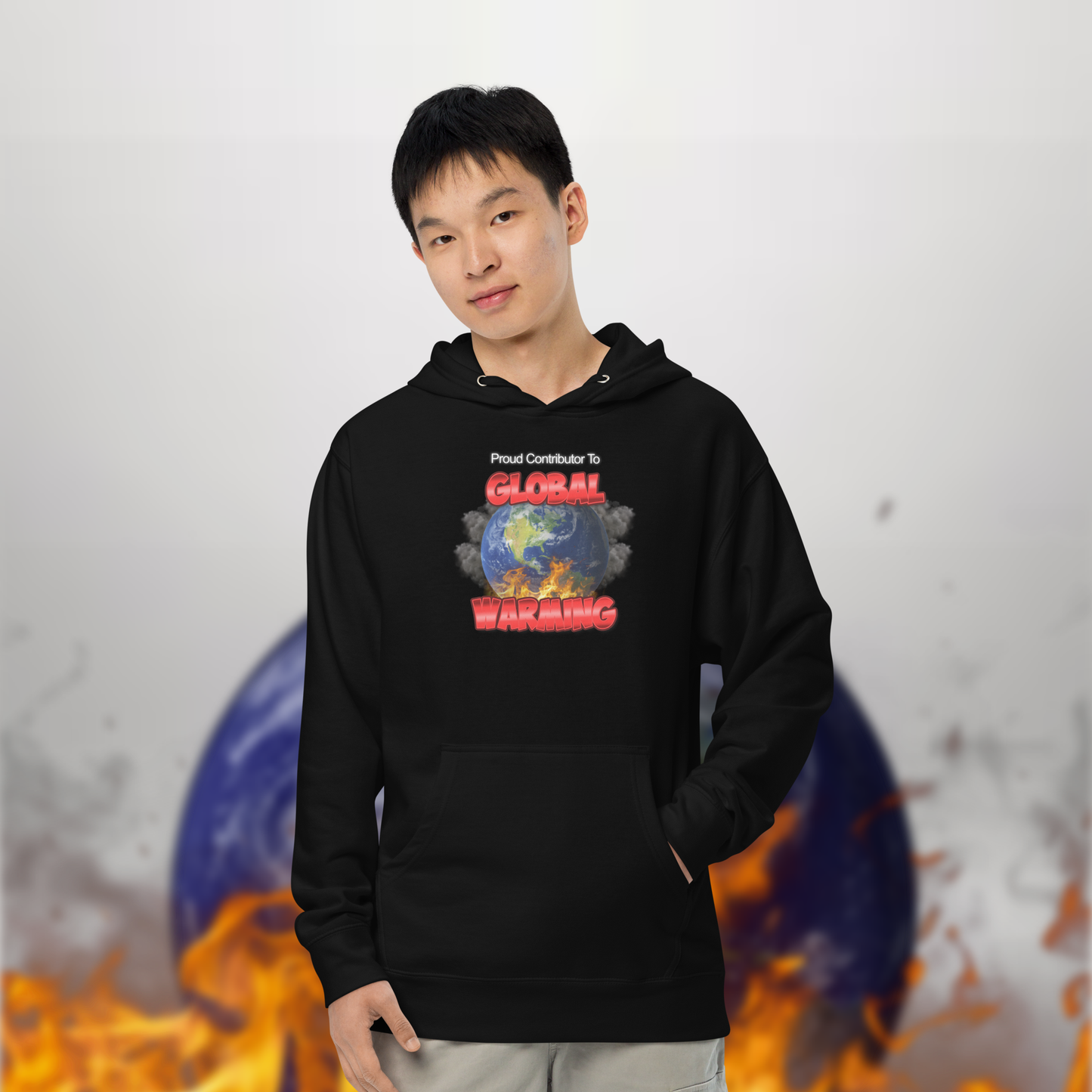 Proud Contributor To Global Warming Hoodie