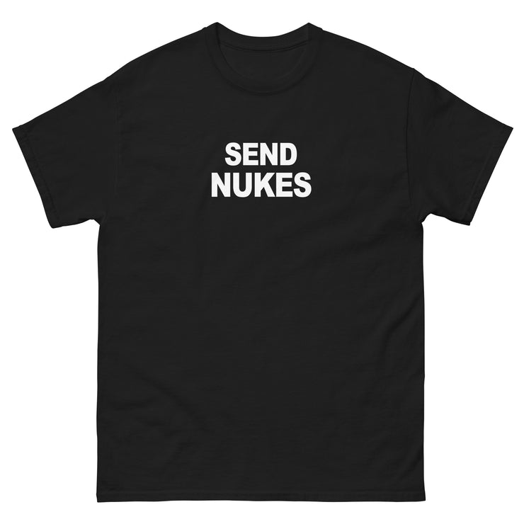 Send Nukes Simplistic Tee
